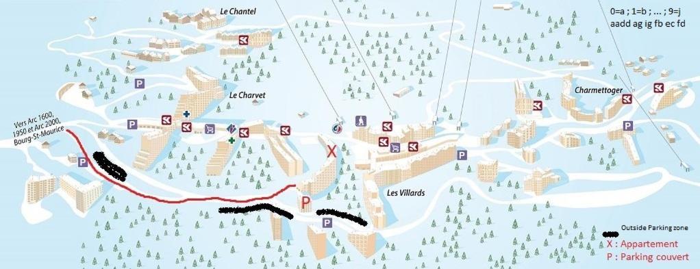 Les Arcs 1800, Nova 2, 6 Pers, Parking Couvert Gratuit Exteriér fotografie